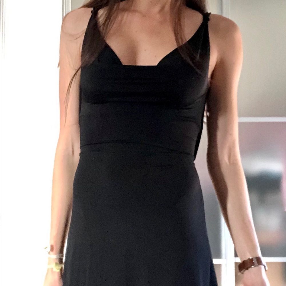 Little black strappy dress from Forever 21